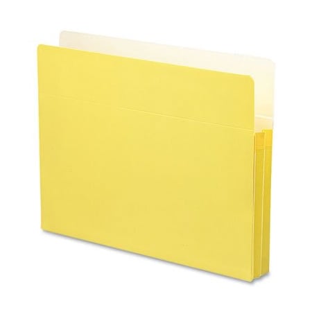 Smead Smead, COLORED FILE POCKETS, 1.75in EXPANSION, LETTER SIZE, YELLOW 73223